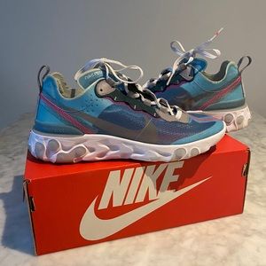 Nike element react 87 royal tint blue